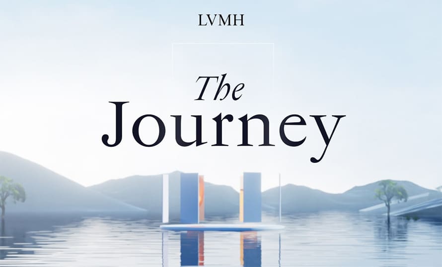 LVMH The Journey Website Design