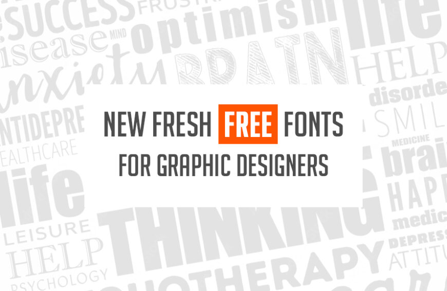 New Fresh Free Fonts For Graphic Designers