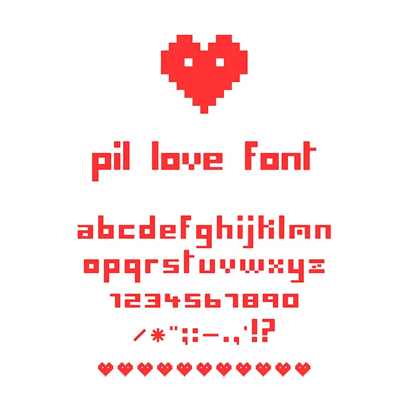 Pil Love Free Font