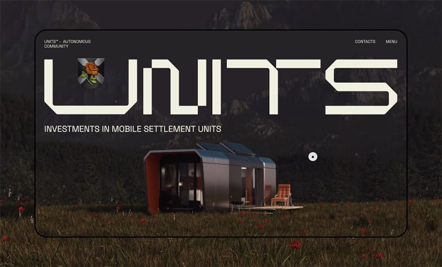 Units™ Autonomous Community Website Design