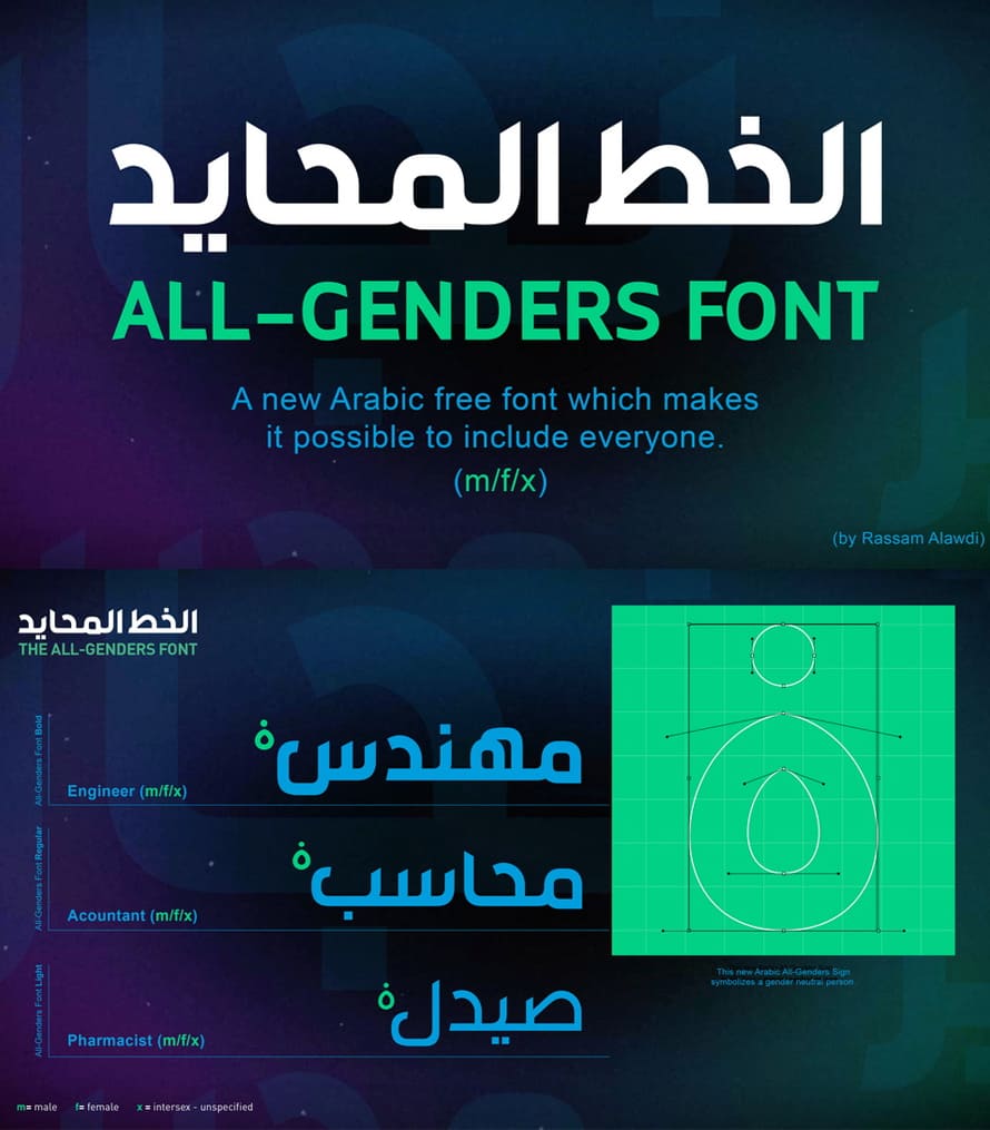 All Genders Free Font