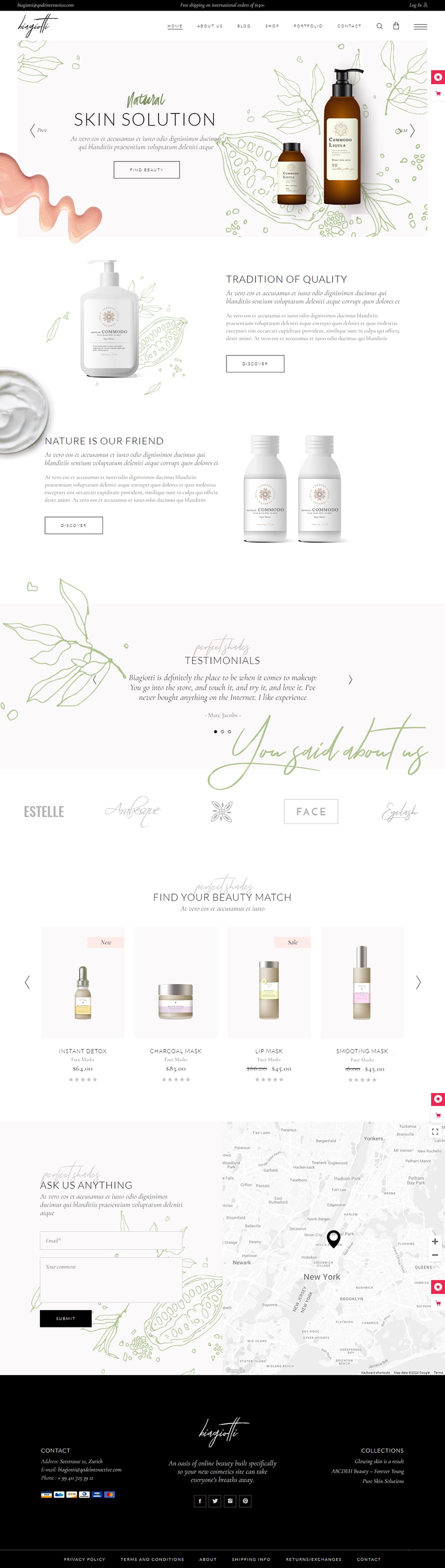 Biagiotti – Beauty And Cosmetics Shop