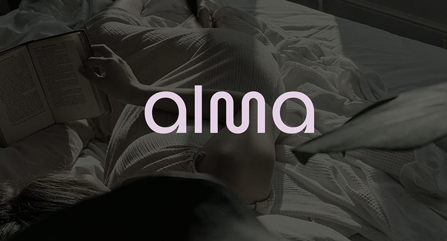 ALMA. Logo. Brand identity by Tatiana Gorbenko