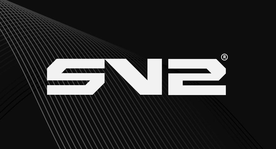 SV2®? Fitness Brand Logo With Visual Identity by Zuraij GFX