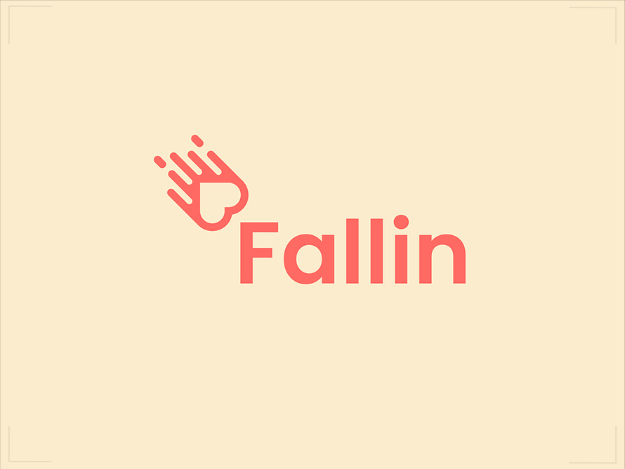 Fallin Logo Design By Badr Errouichaq