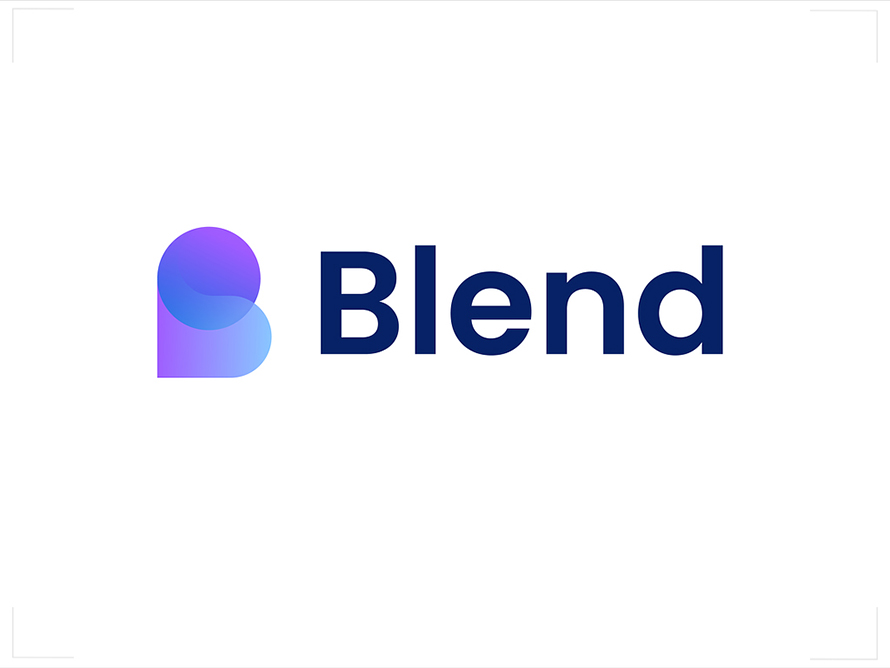 Blend Logo Design By Badr Errouichaq