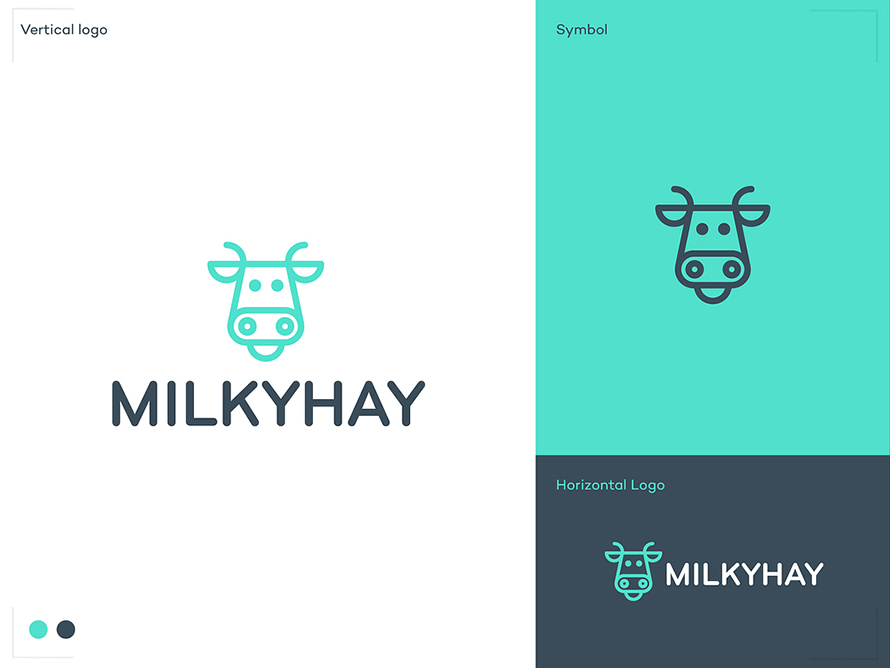 Milkyhay Logo Desgin By Slavisa Dujkovic
