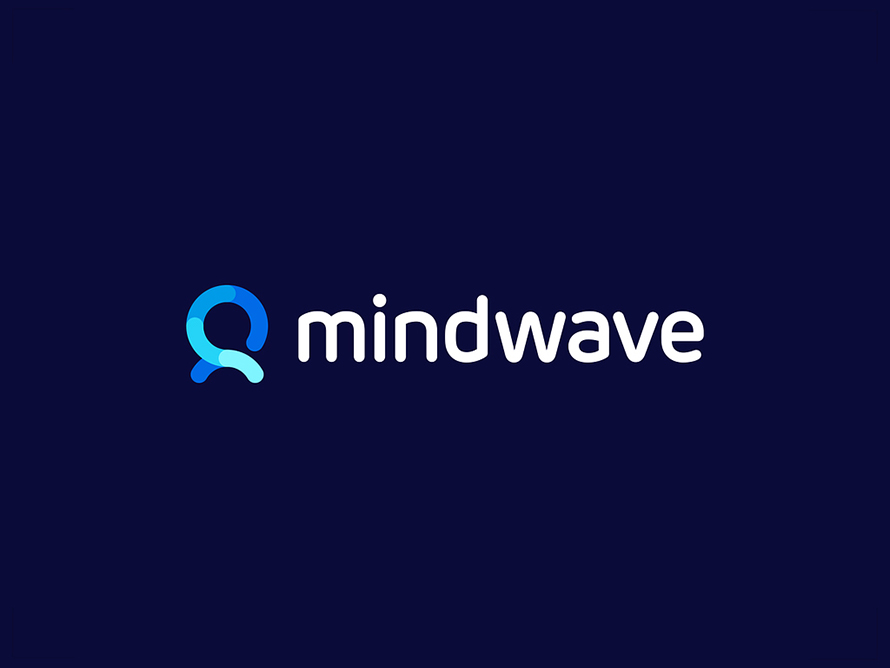 Mindwave Abstract Logo Design By Dalius Stuoka
