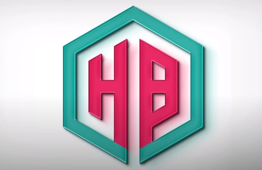 How To Design Letter H+B Logo Design in Adobe Illustrator Step By Step Tutorial