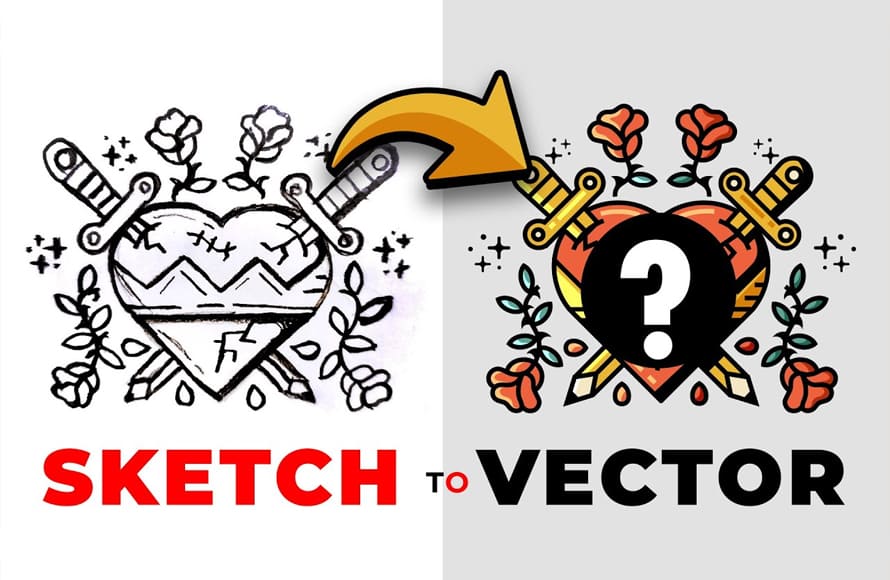 Adobe Illustrator Tutorial: Create a Vector Logo from Sketch