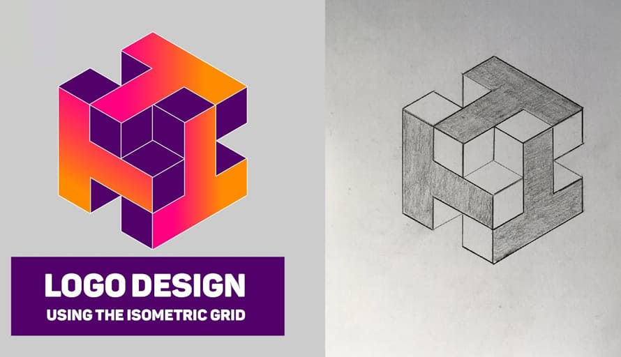 Logo Design Using The Isometric Grid | Adobe Illustrator Tutorial