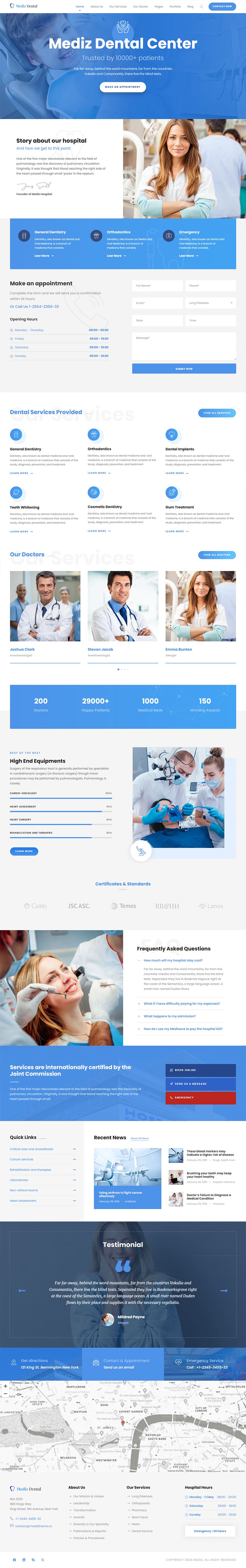 Mediz – Medical WordPress