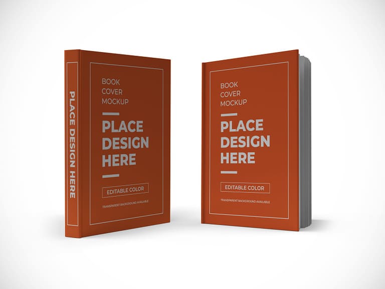 Book Cover Free Mockup Template