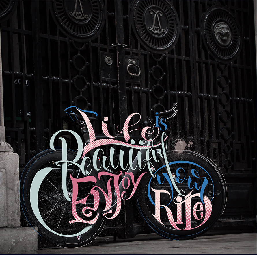 Script Lettering Collection by Anna Banani