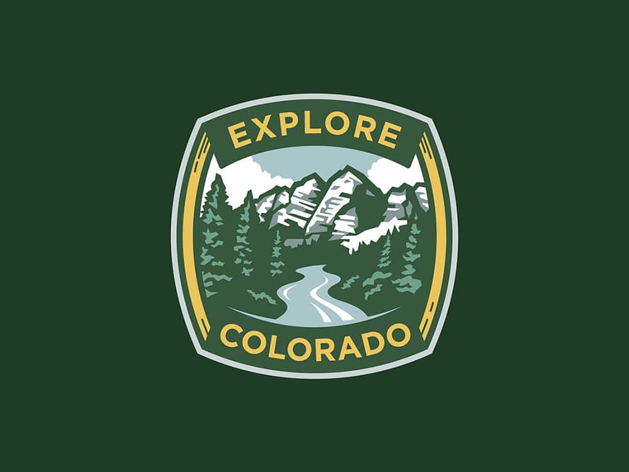 Explore Colorado Badge by Jerron Ames
