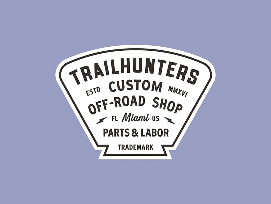 Trailhunters Badge Design by Muhammad Bagus Prasetyo