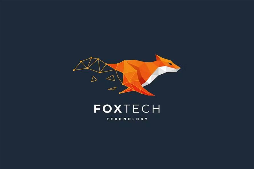 Fox Tech Colorful Logo