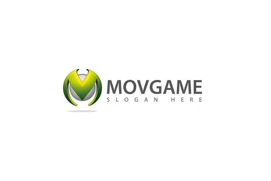 Movgame Logo Template