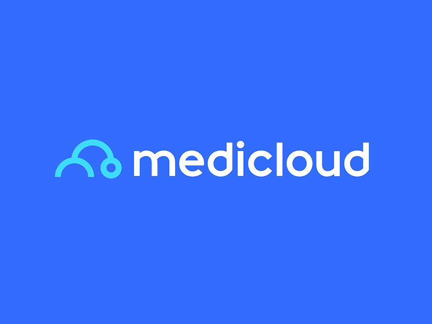 Medicloud Medical Health Logo Design By Deividas Bielskis