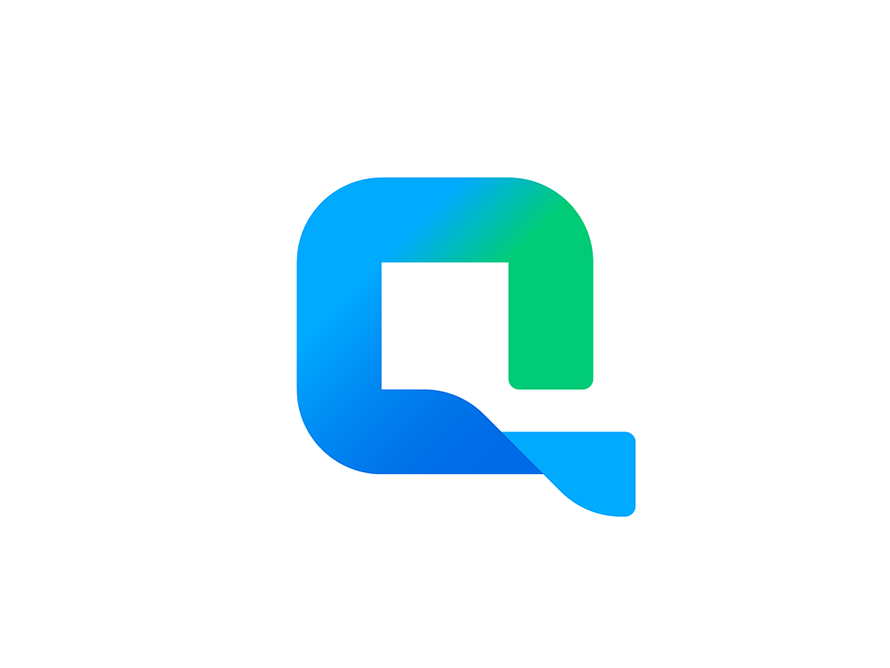 Abstract Q Square Logo Concept By Bohdan Harbaruk