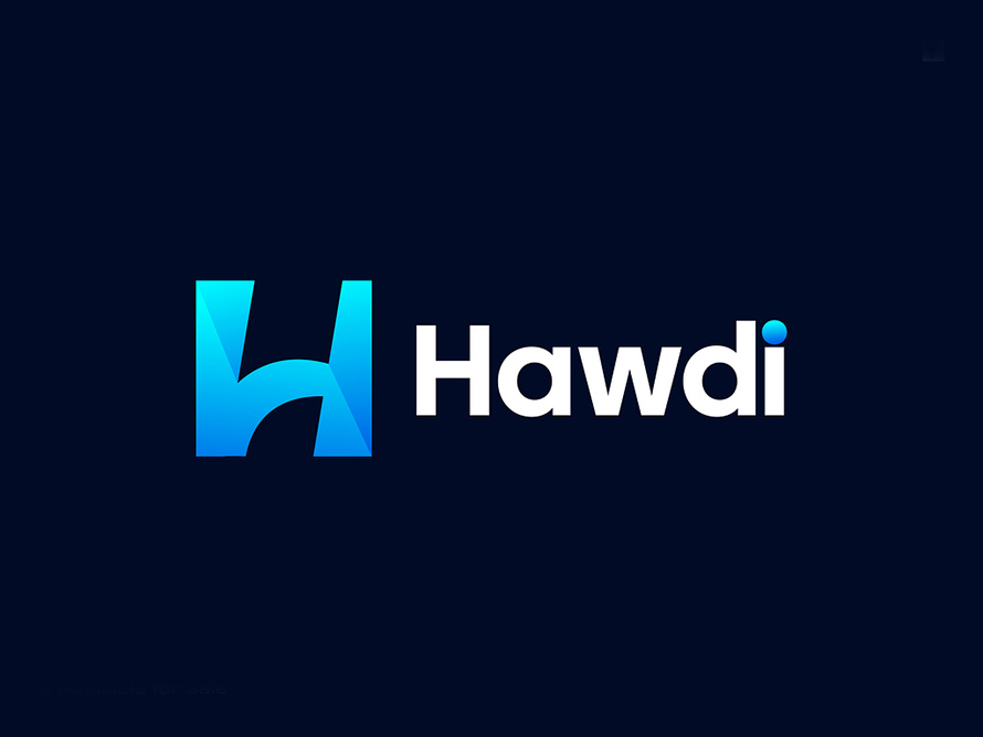 New Unique H Letter Logo Design Branding By Freelancer Iqbal