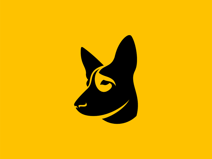 Diseño de logotipo de perro por UNOM design
