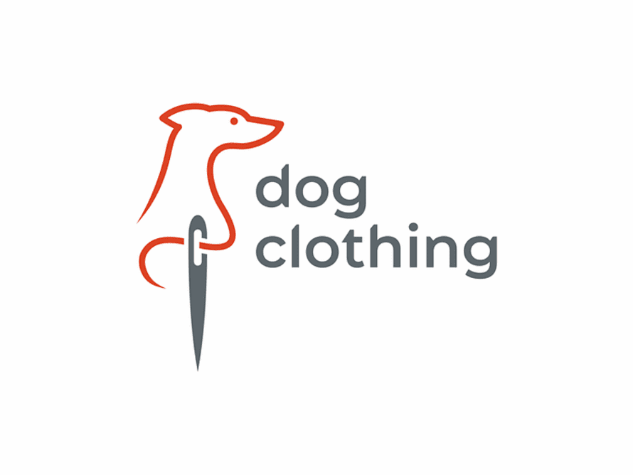 Diseño de logotipo de ropa para perros por Yuri Kart  -  logotipos de perros para tu inspiración