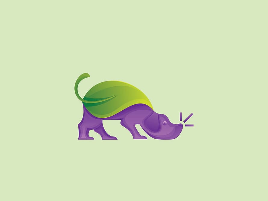Diseño de logotipo de Leaf Dog, Nature Dog por Mr Shams Jaman