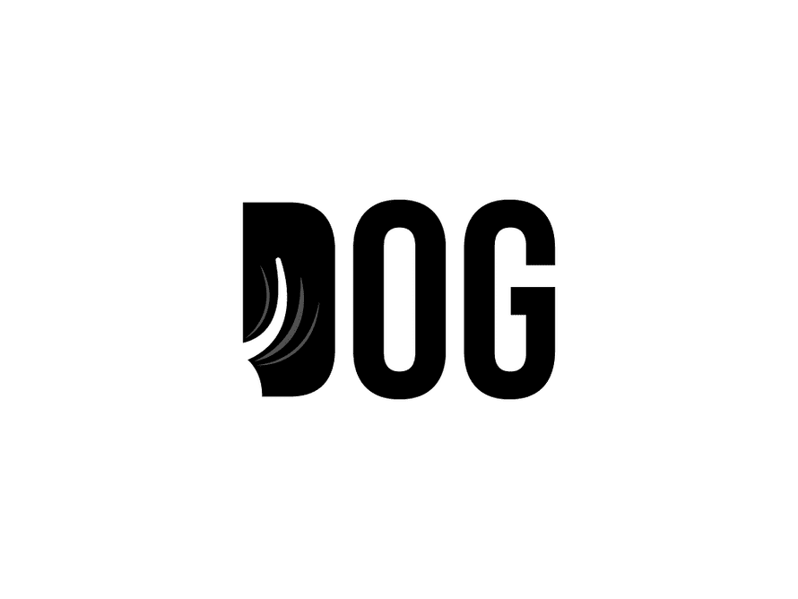 Dog Tail Wags Logo Concept by Ery Prihananto