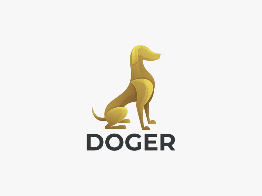 Logotipo del perro DOGER por MT Projectss