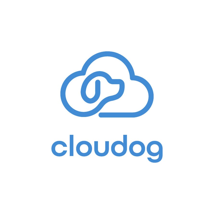 Cloud & Dog Logo by Al Mujahid