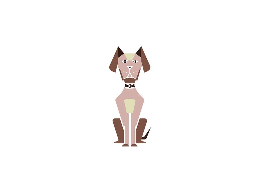 Perro, logotipo de perro moderno, logotipo de animal de Md Humayun Kabir
