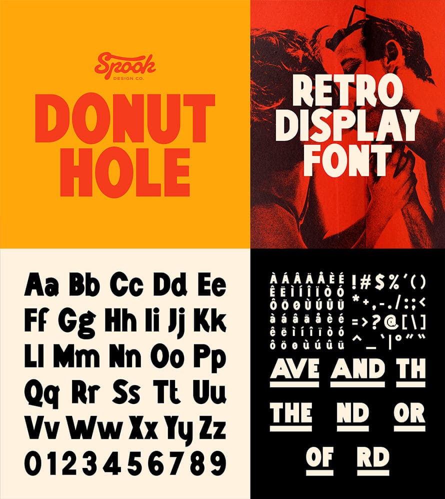Donut Hole Free Font