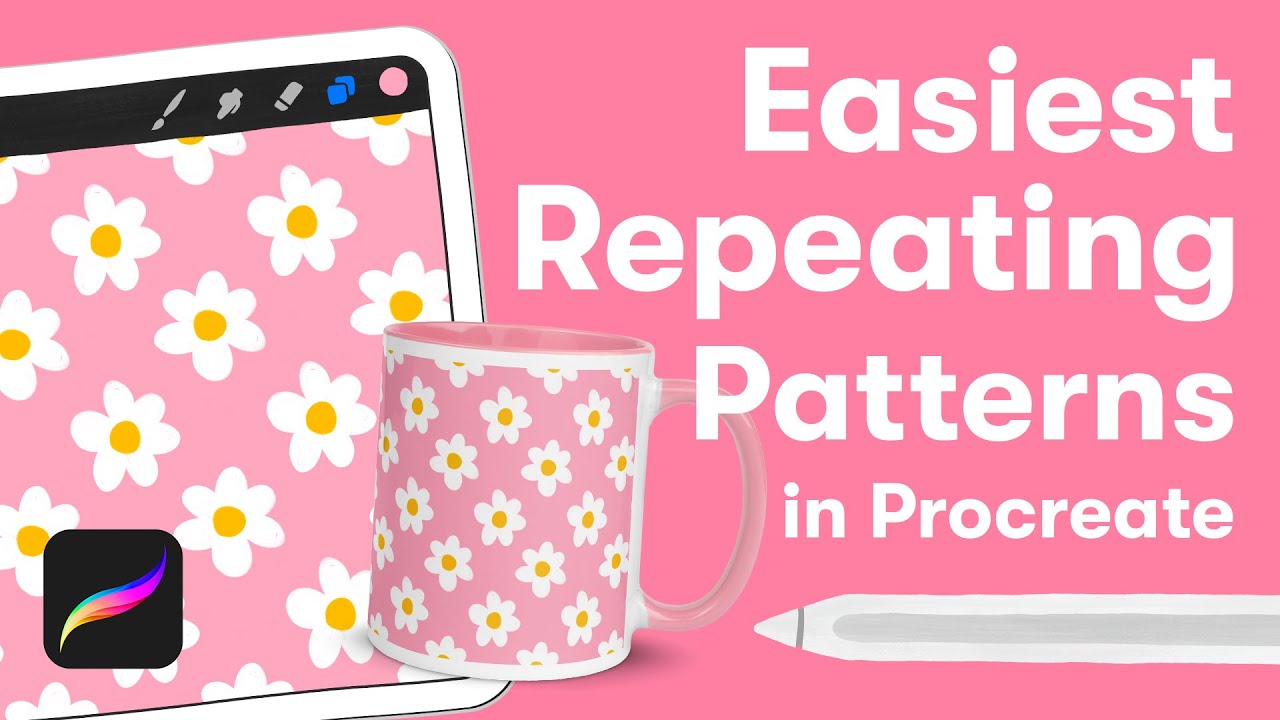 Aprenda a crear patrones repetidos en el tutorial de Procreate