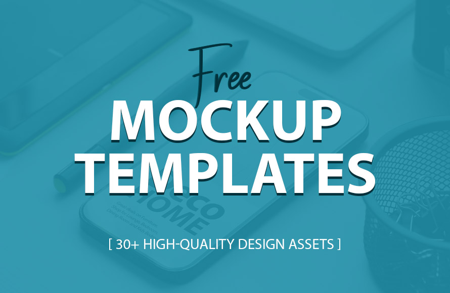 Free Mockup Templates Download: 30+ High-Quality Design Assets