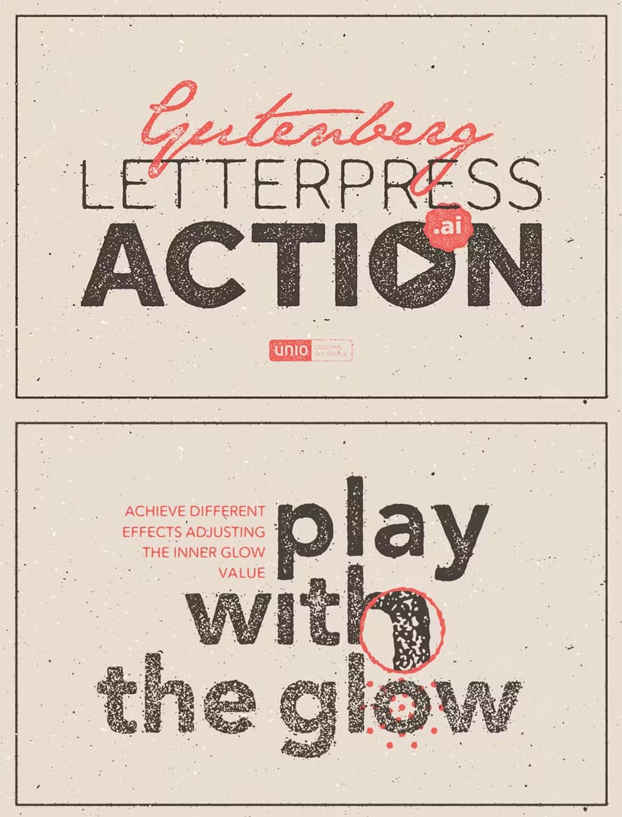 Gutenberg – Letterpress Action