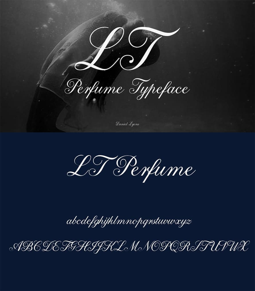 LT Perfume Free Font