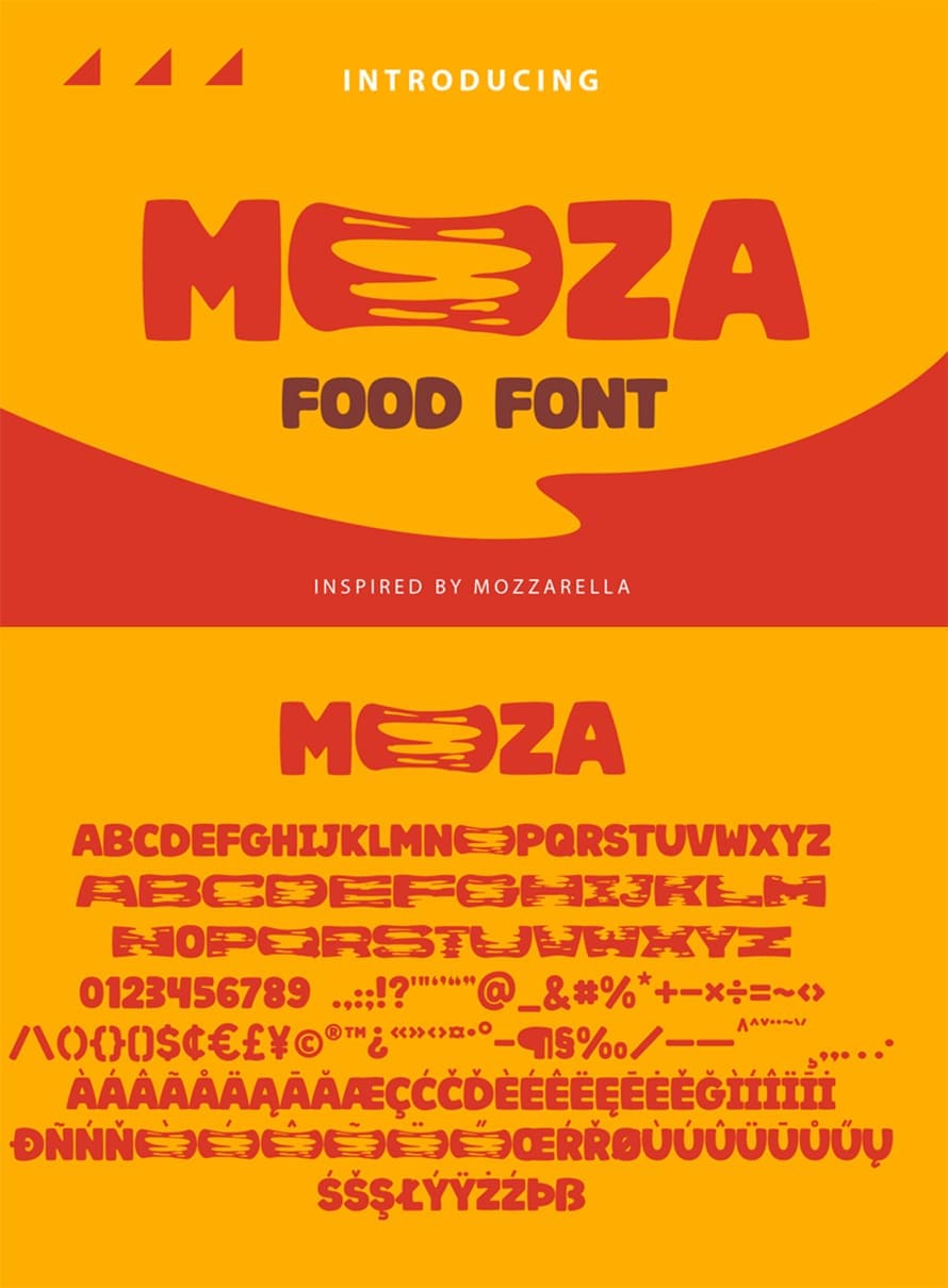 Moza Free Font