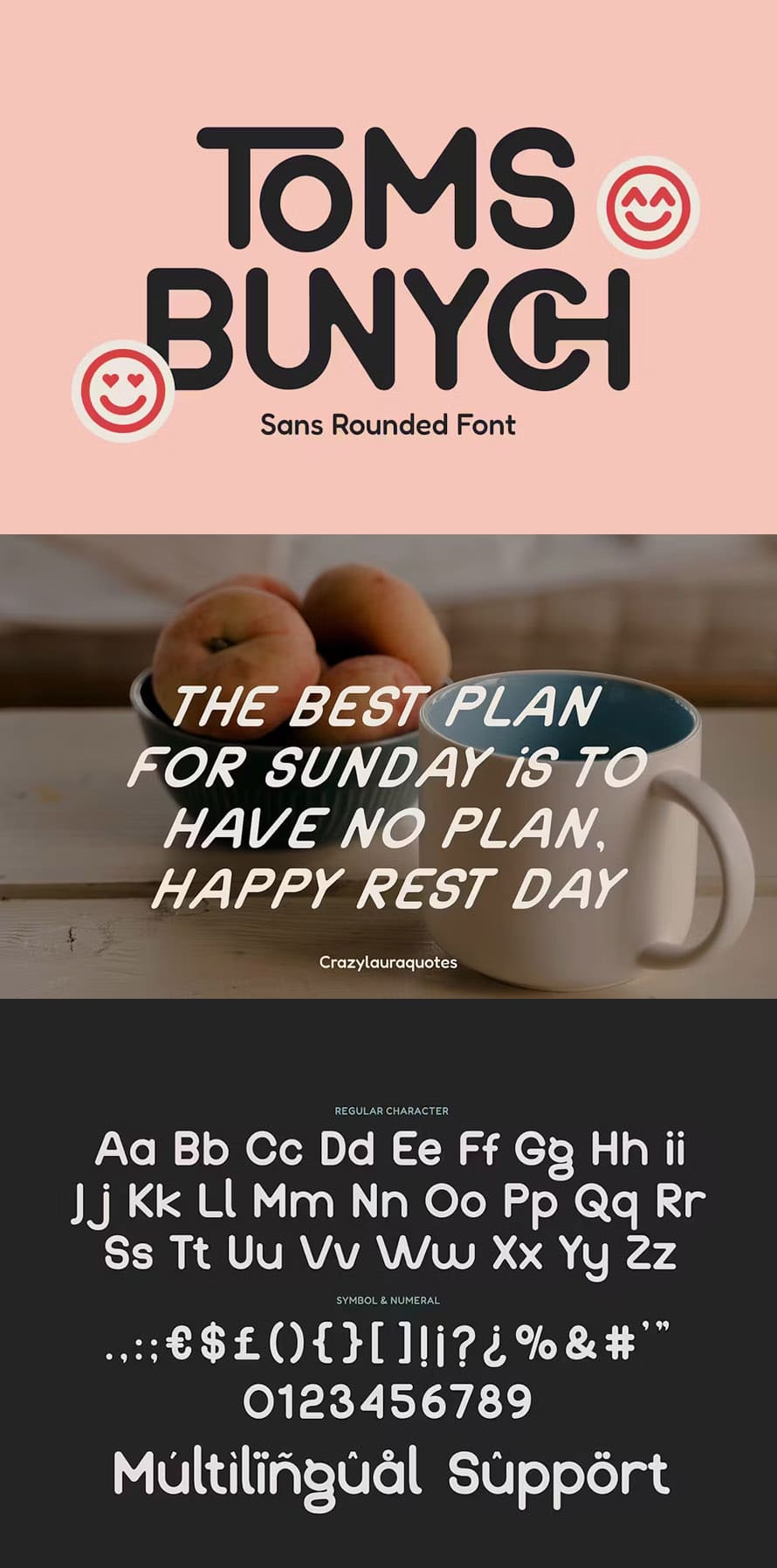 Toms Bunich - Rounded Font
