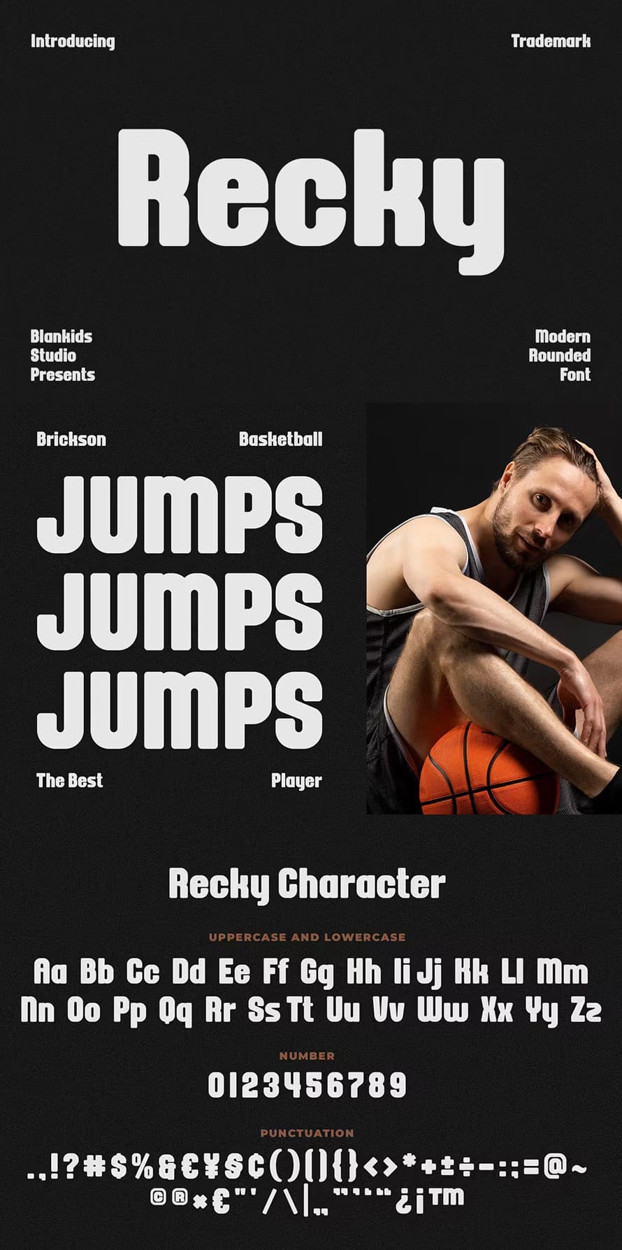 Recky A Modern Rounded Font