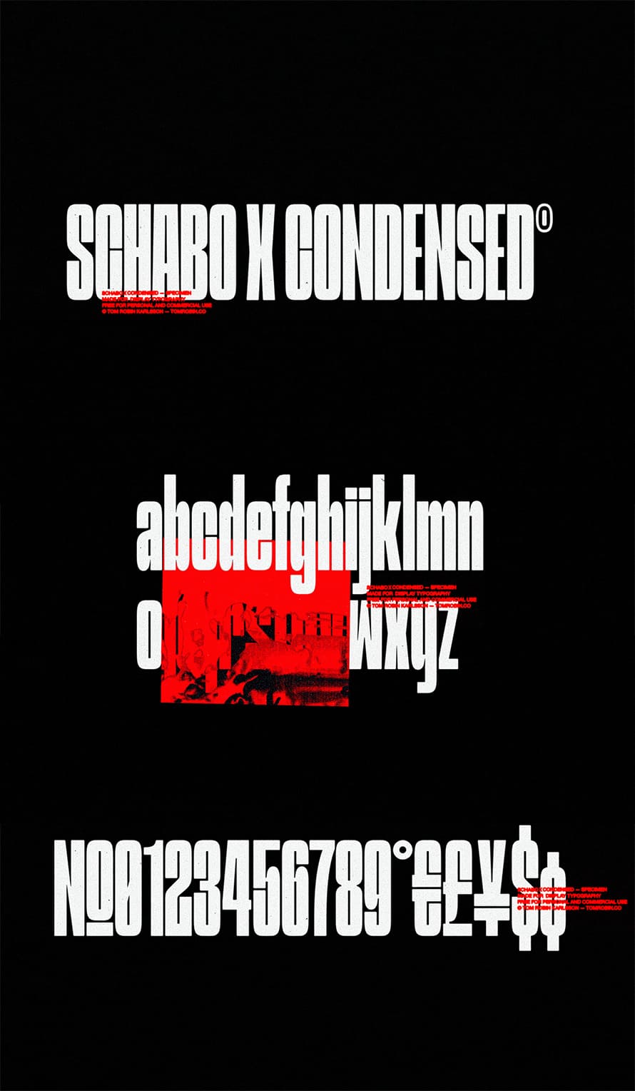 Schabo X Condensed Free Font