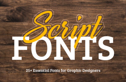 Script Fonts for Graphic Designers