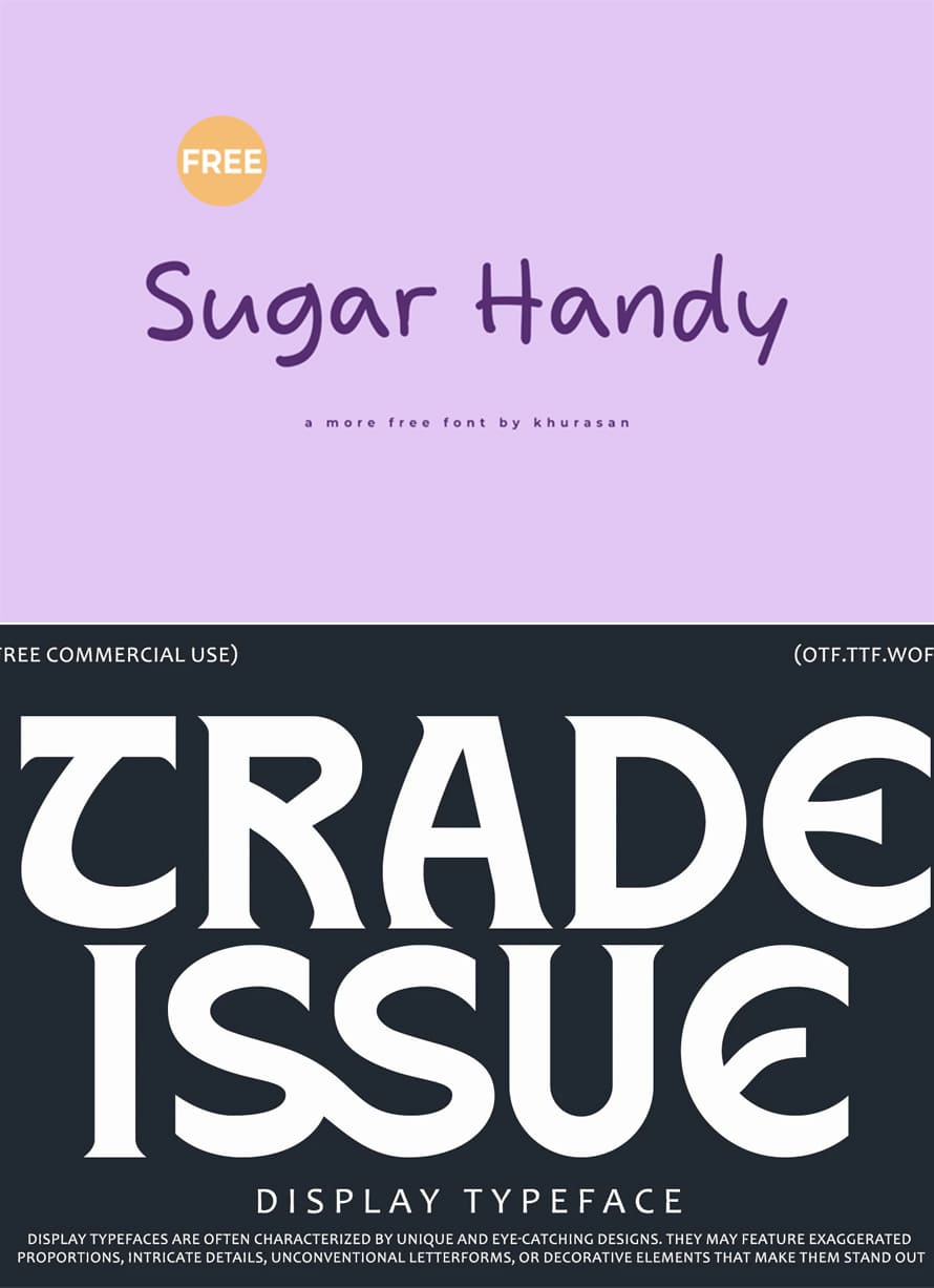 Sugar Handy Free Font