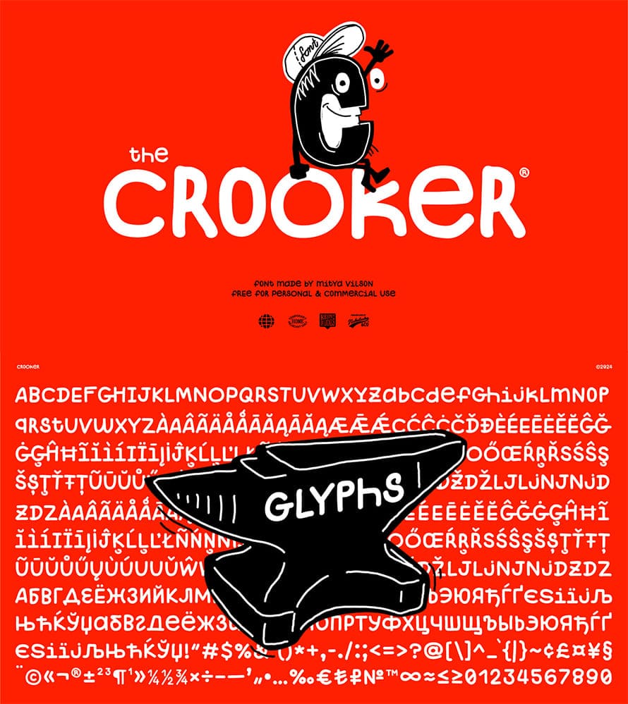 The Crooker font