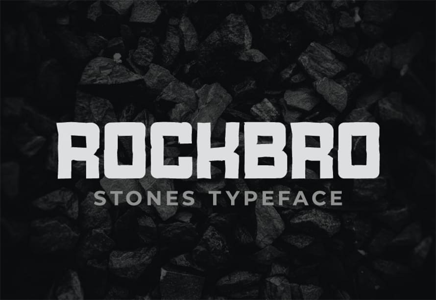 Rock Bro Free Font