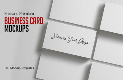 Best Free and Premium Business Card Mockups