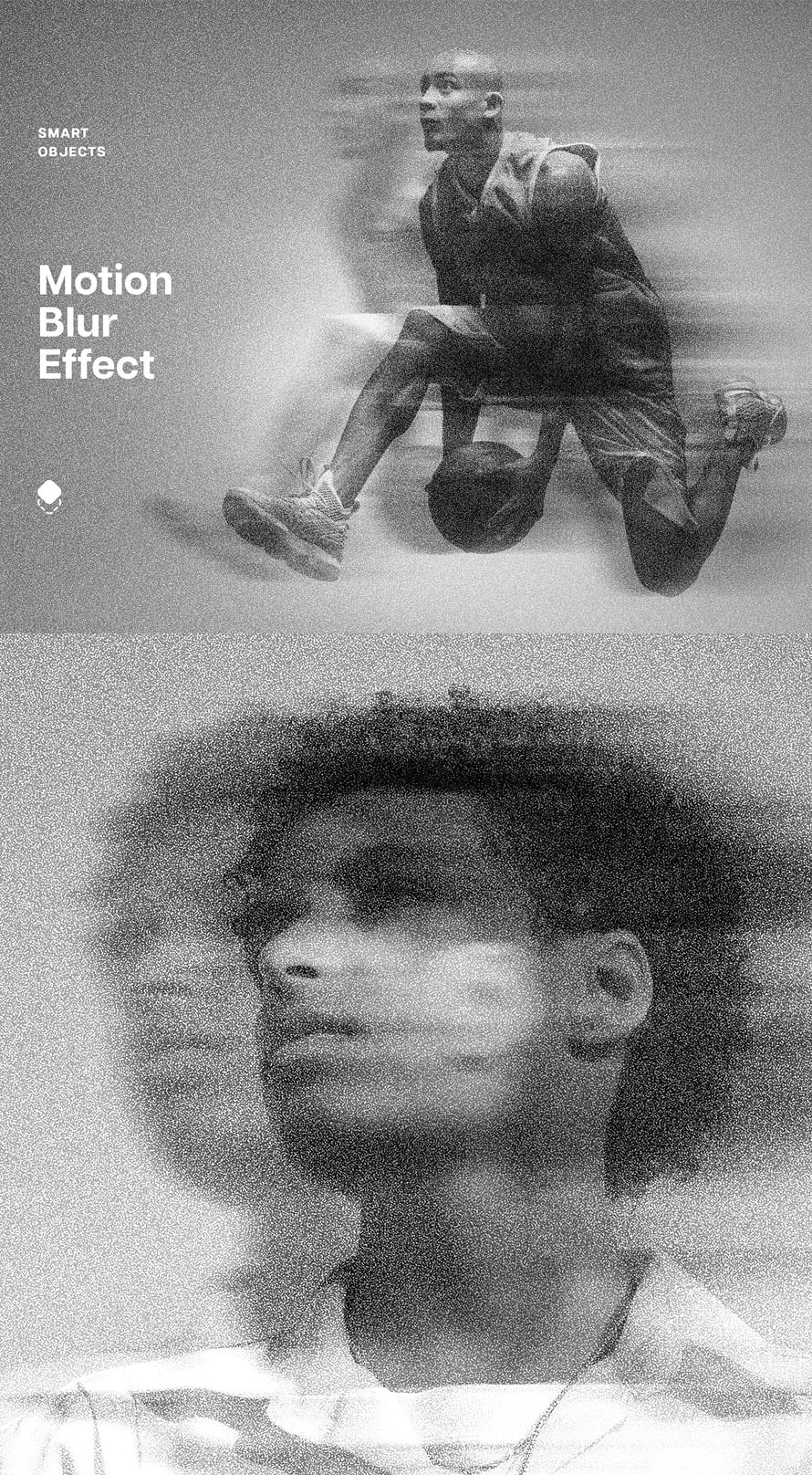 Grunge Motion Photo Effect - Free