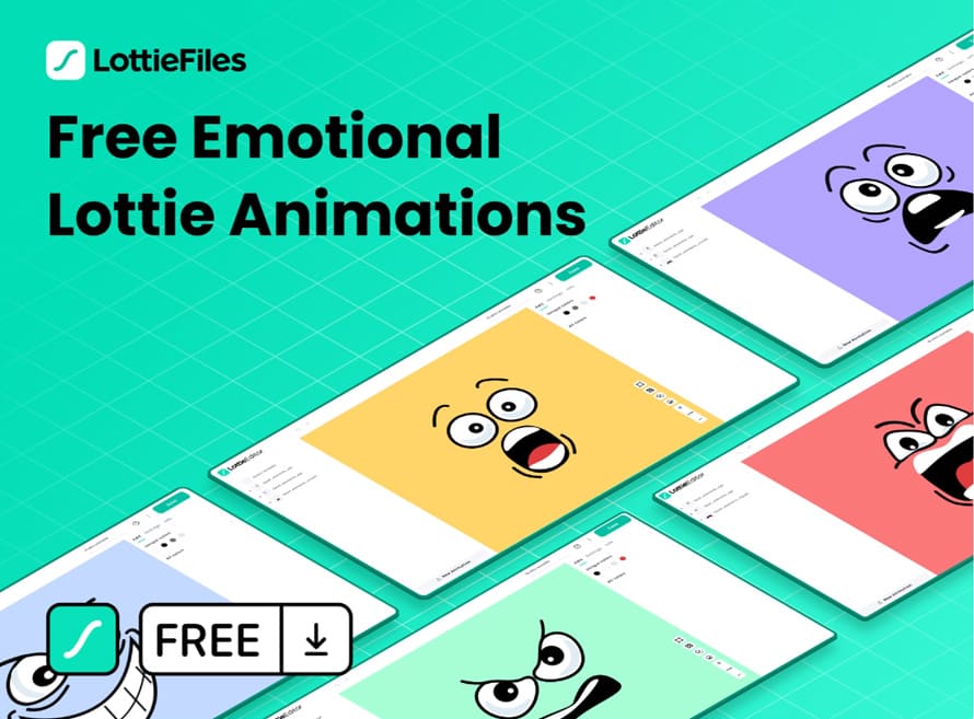 Free Emotional Lottie Animation