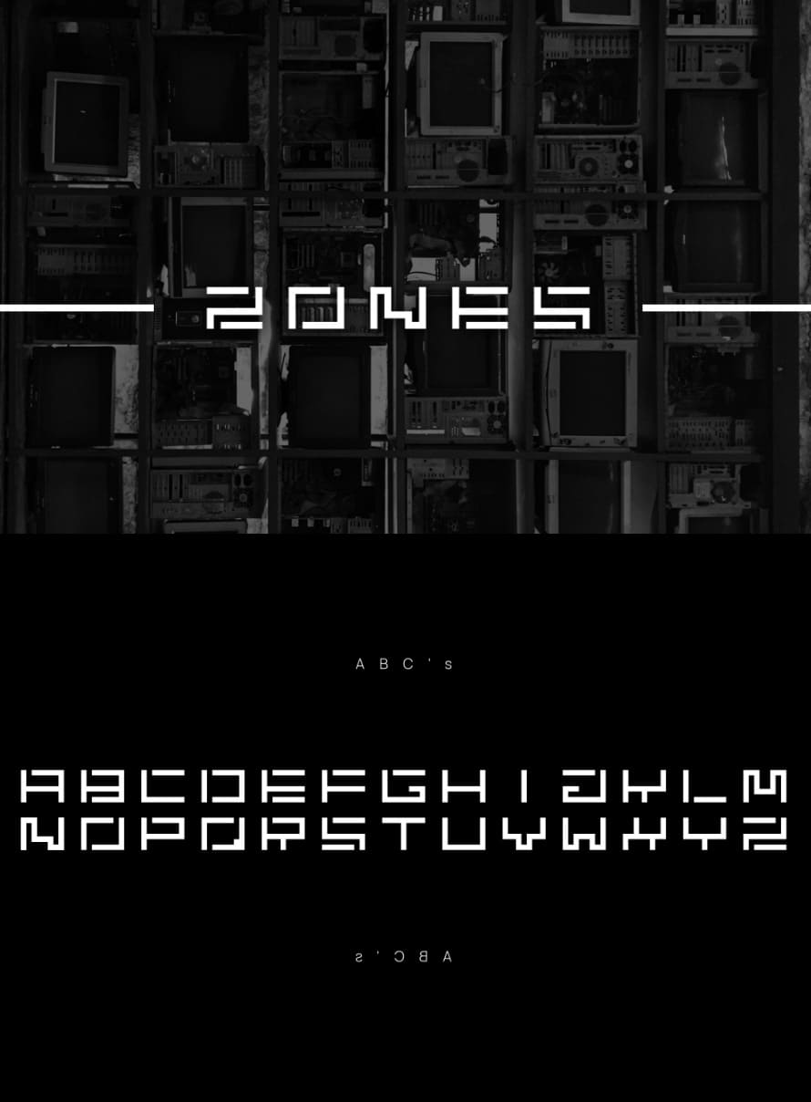 Zones Free Typeface By Rohan Majrikar