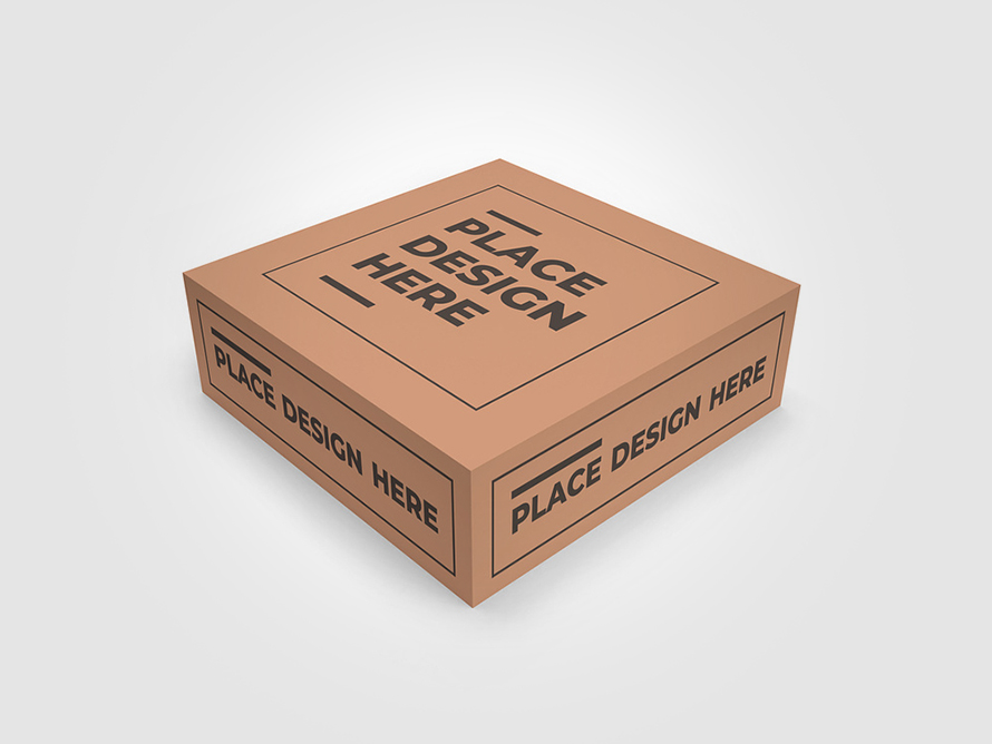 Box Packaging Mockup Template - Free